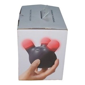 Sharper Image Black Relaxing Powerful Mini Travel Vibration Massager A185